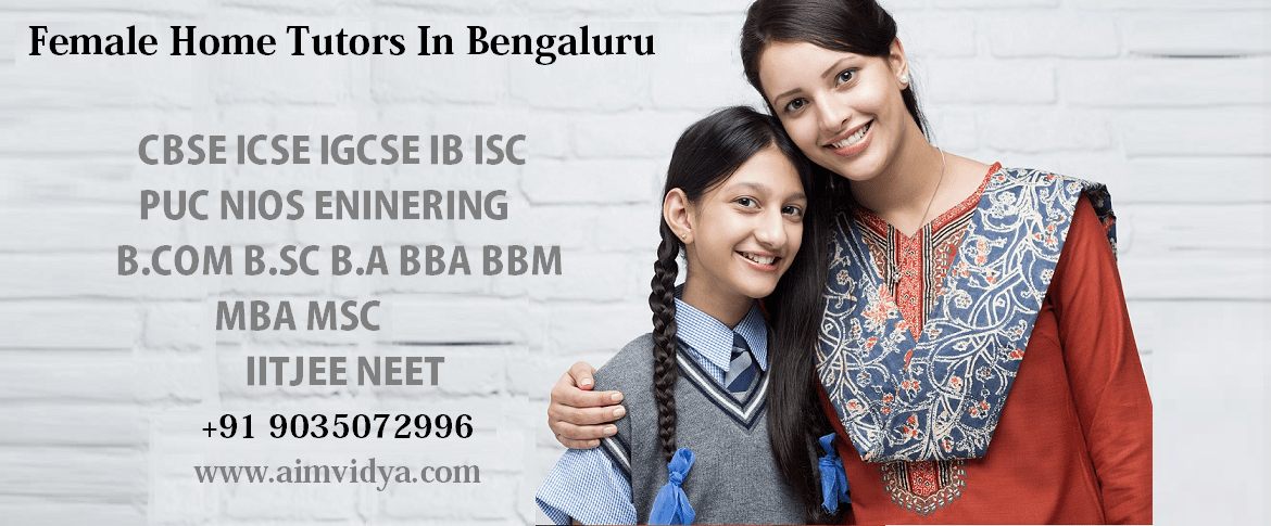 female home tutors in bangalore near me